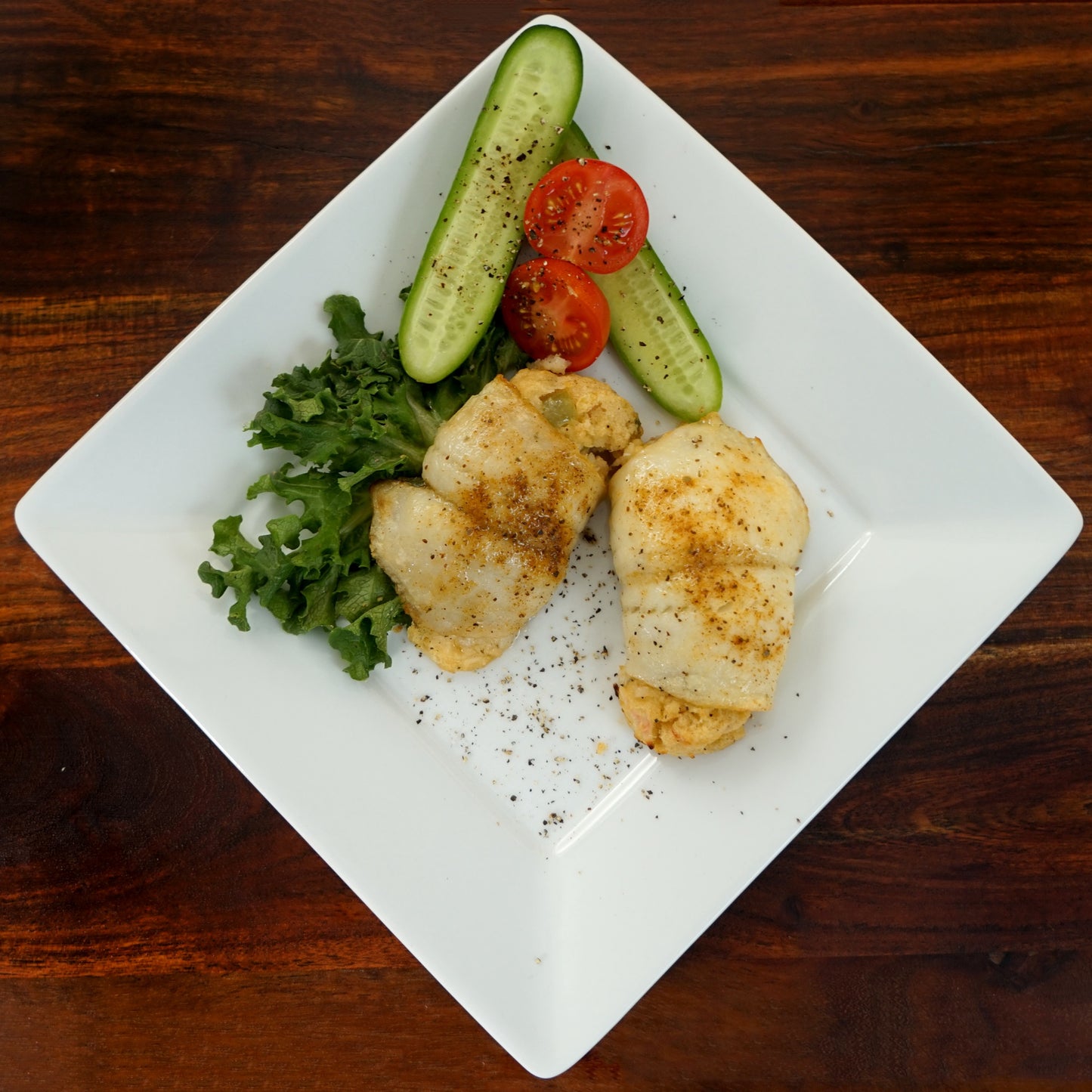 Crab Stuffed Wild Flounder