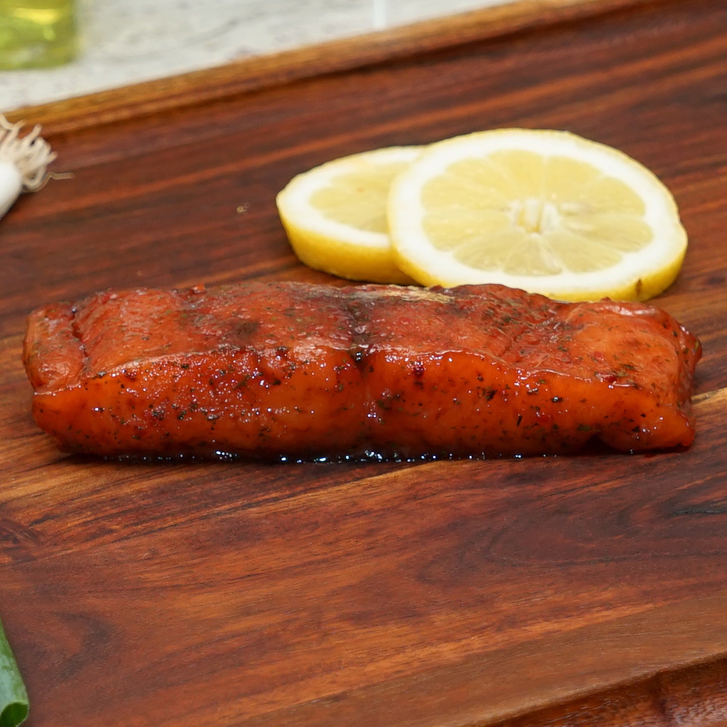 Marinated Bourbon & Blackened Salmon (Combo)