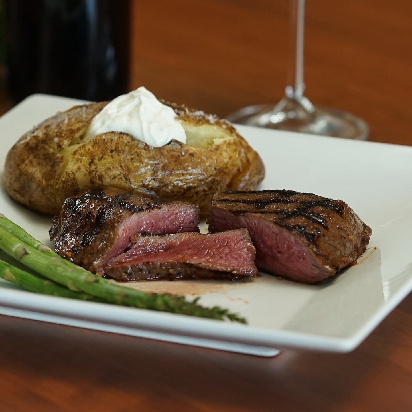 Bourbon Marinated Sirloin Steak (8oz)