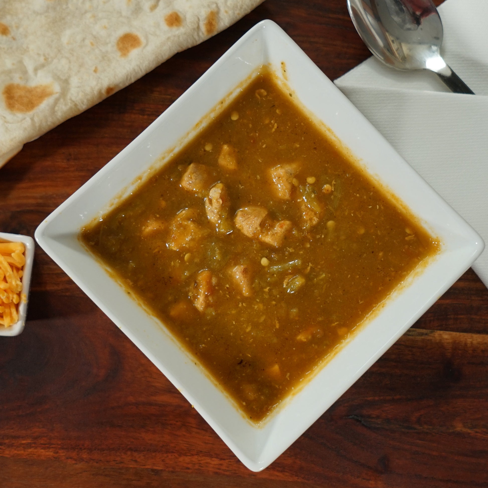 Gourmet Pork Green Chili Soup