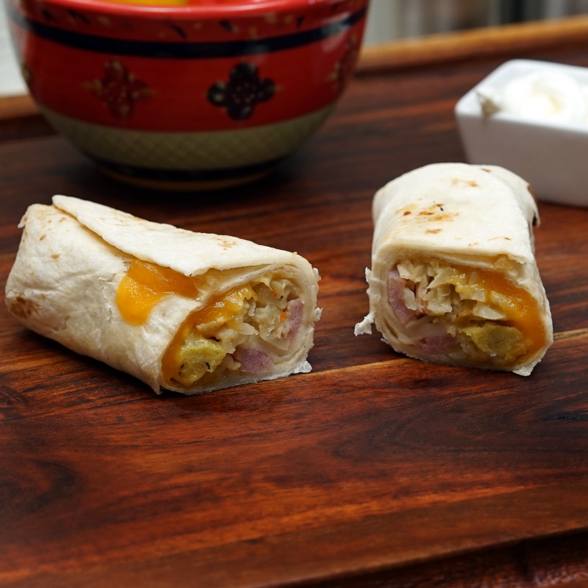 Gourmet Breakfast Burritos