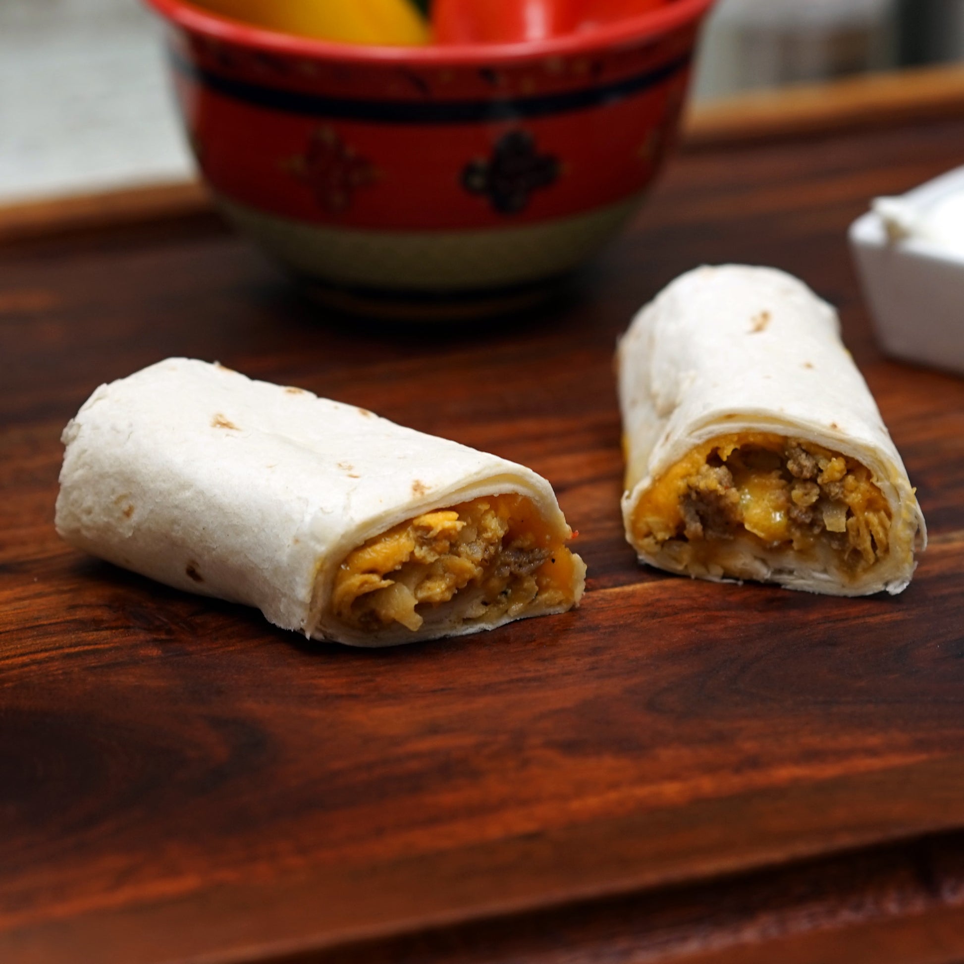 Gourmet Breakfast Burritos