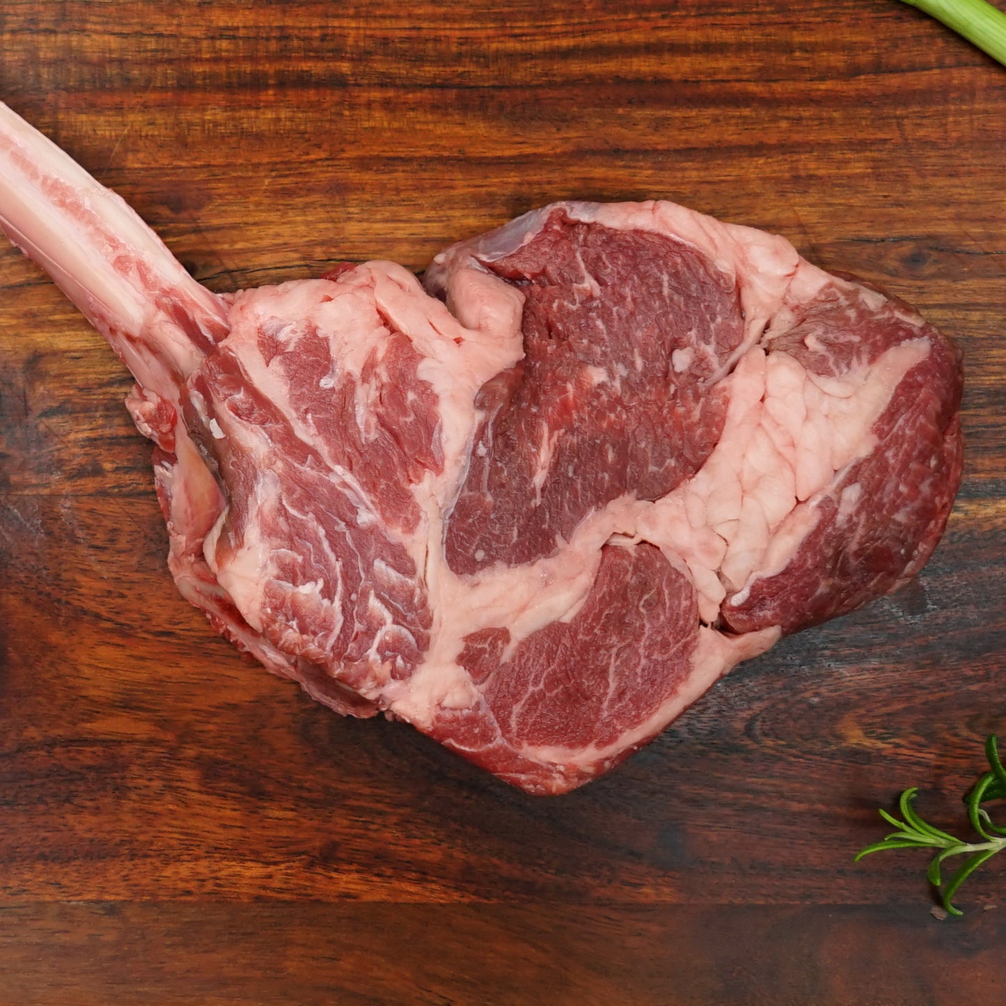 Free Range Bison Tomahawk Steak