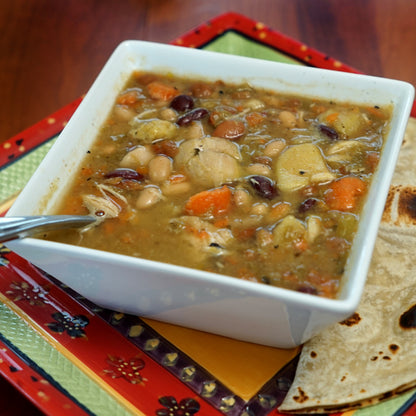 Gourmet Green Chile Chicken Soup