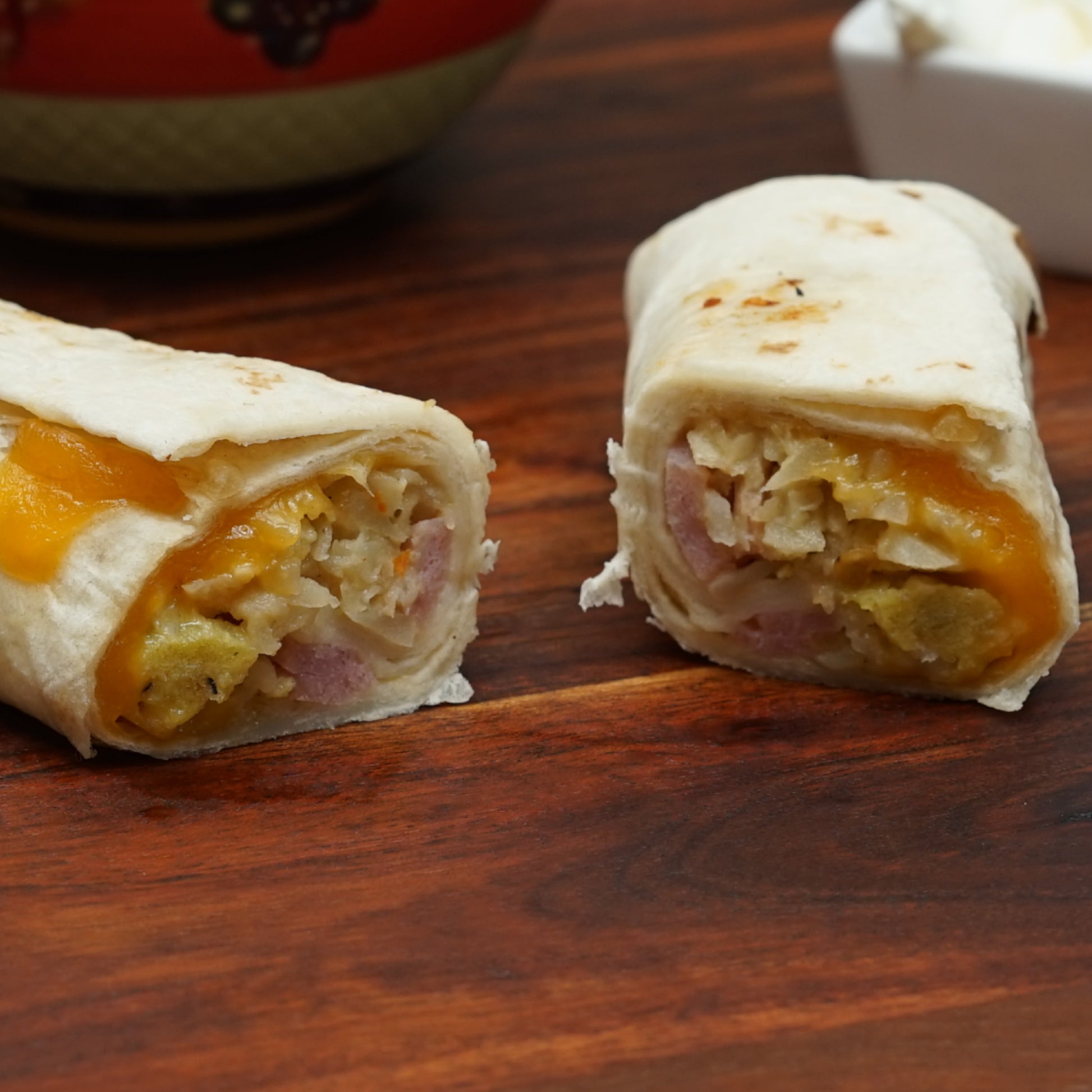 Gourmet Breakfast Burritos